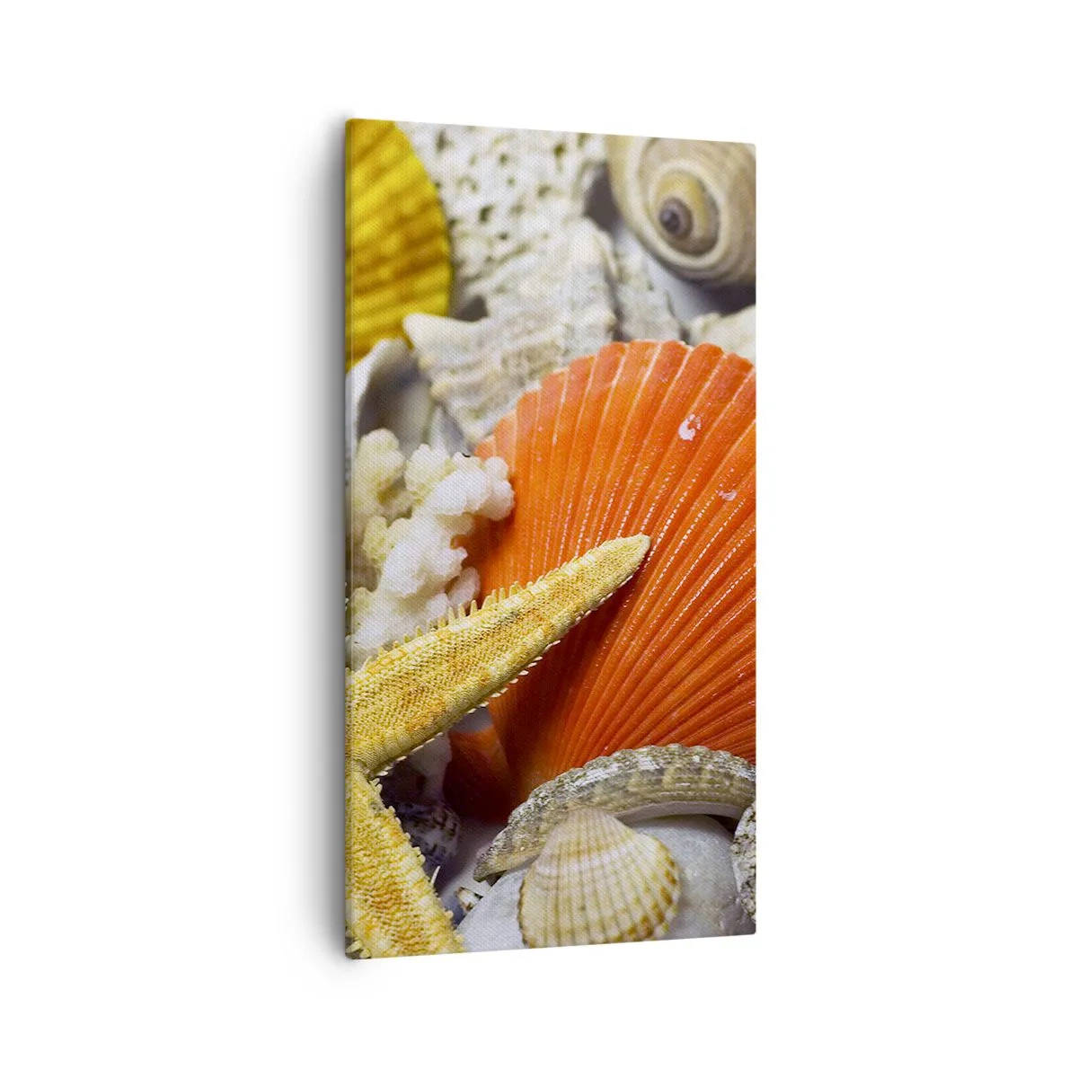 Schilderen op canvas - Oceaan schatten - 55x100 cm