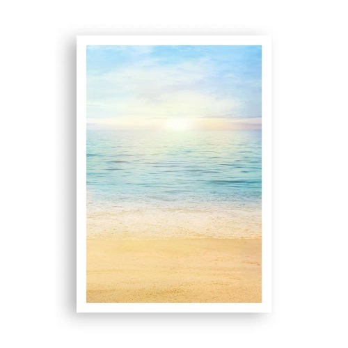 Poster - Groot blauw - 70x100 cm