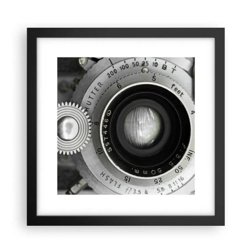 Poster in een zwarte lijst - Een verhaal over Hollywood - 30x30 cm