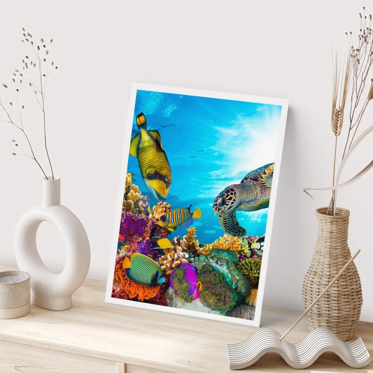 Poster - Koraalpromenade - 50x70 cm