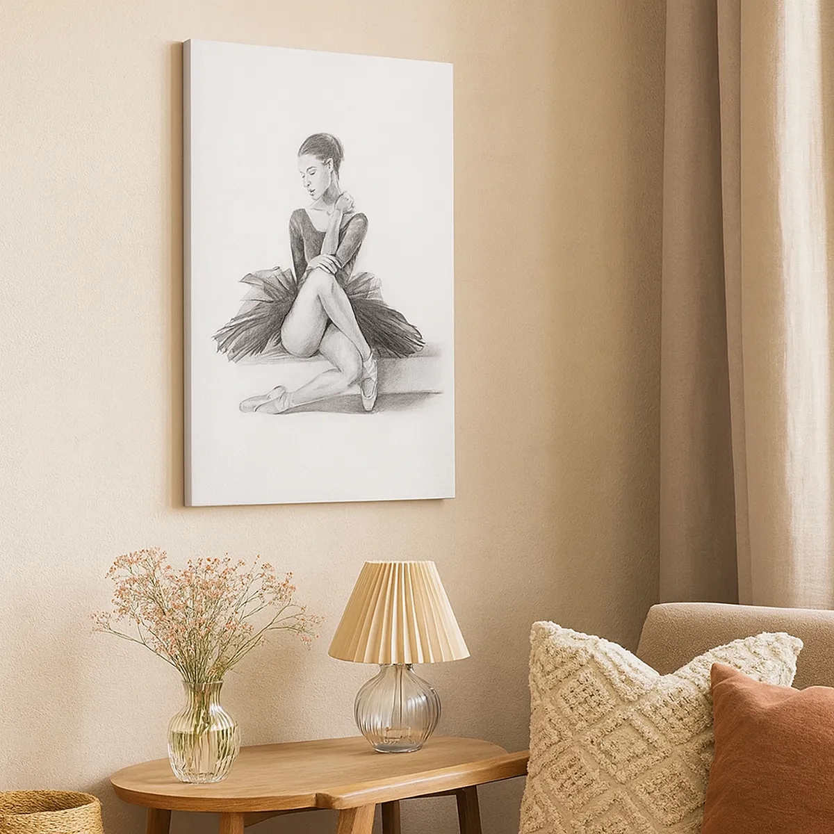 Schilderen op canvas - Betoverd door de dans - 50x70 cm