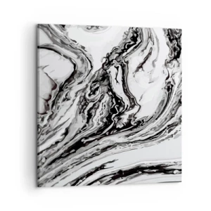 Schilderen op canvas - In het begin was er chaos - 60x60 cm