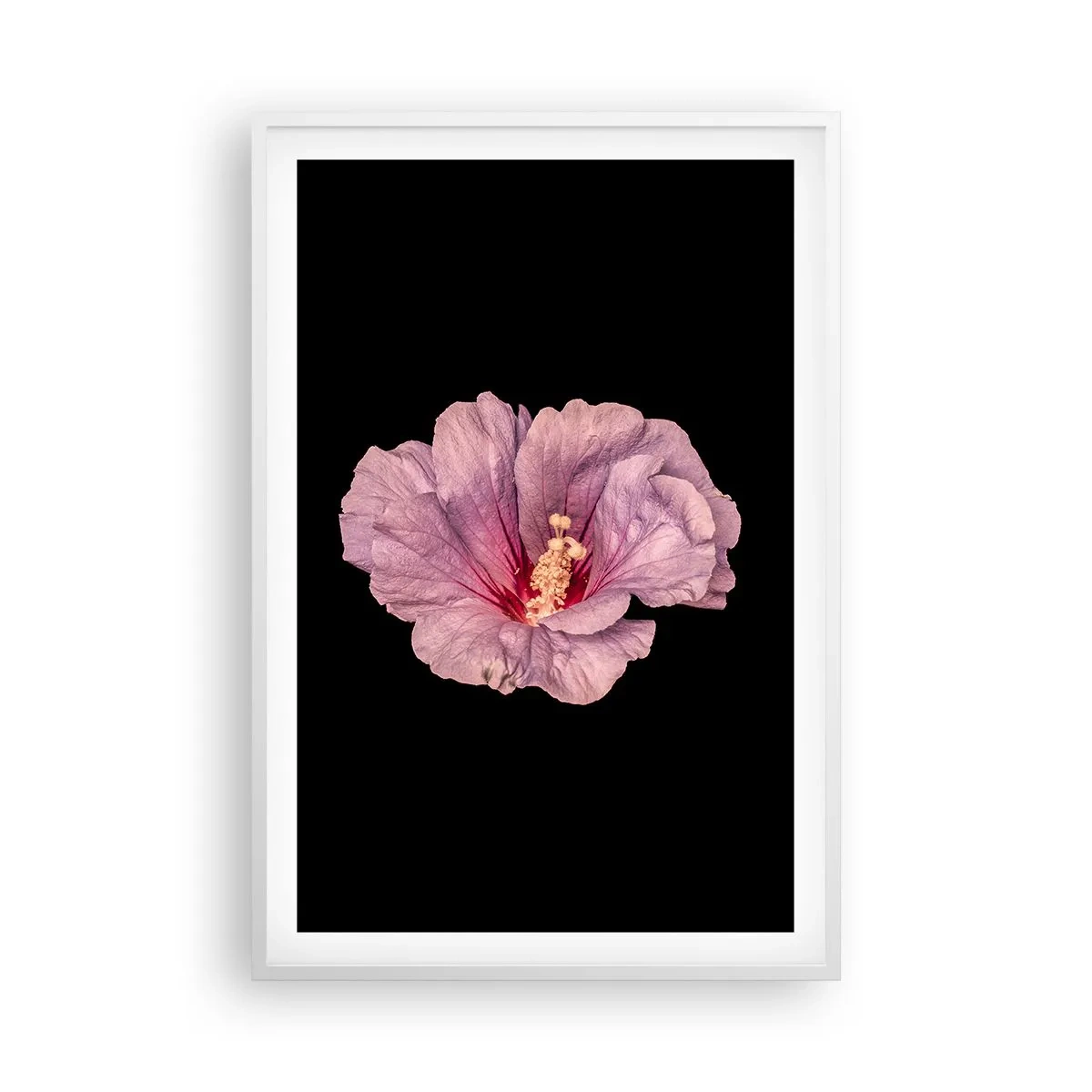 Poster in een witte lijst - Recht in het hart - 61x91 cm