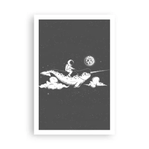 Poster - Ruimte Ruiter - 61x91 cm