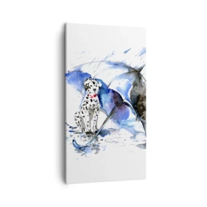 Schilderen op canvas - Daar is een vriend voor - 45x80 cm