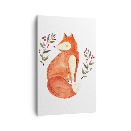 Schilderen op canvas - Kleine roodharige - 80x120 cm