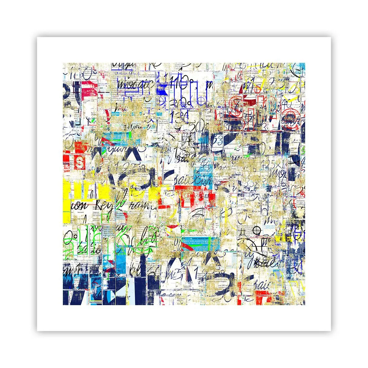 Poster - Het is gewoon een lust voor het oog - 40x40 cm