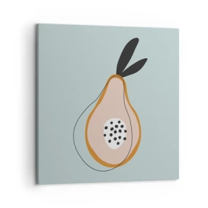 Schilderen op canvas - Doordringen in de aard van de dingen - 50x50 cm