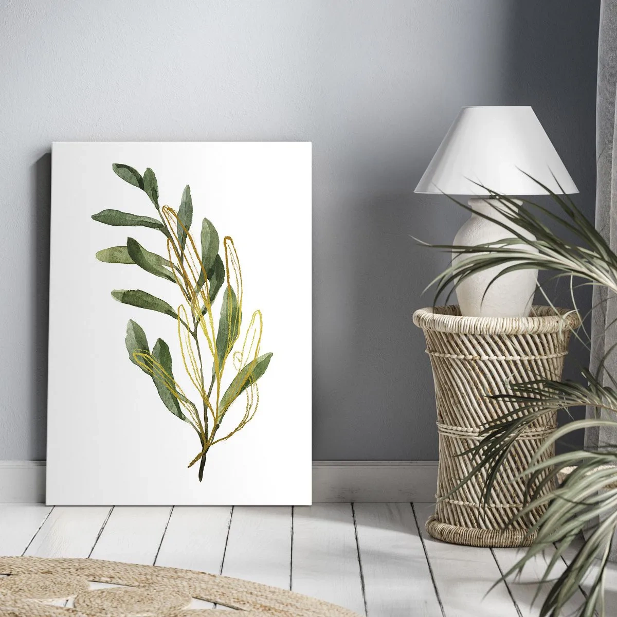 Schilderen op canvas - Alles wat goed is - 45x80 cm