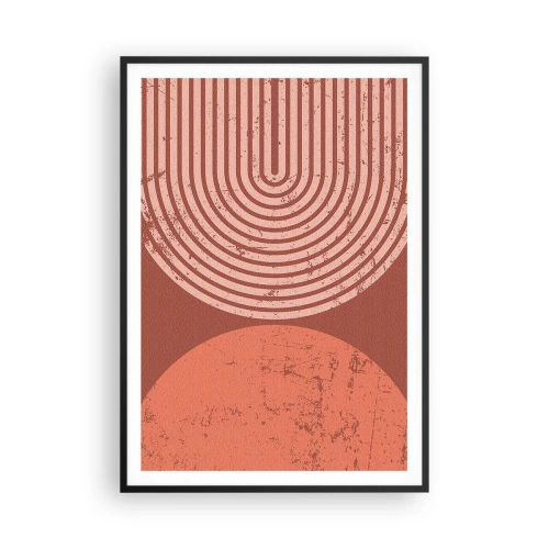 Poster in een zwarte lijst - Een nauwe band - 70x100 cm