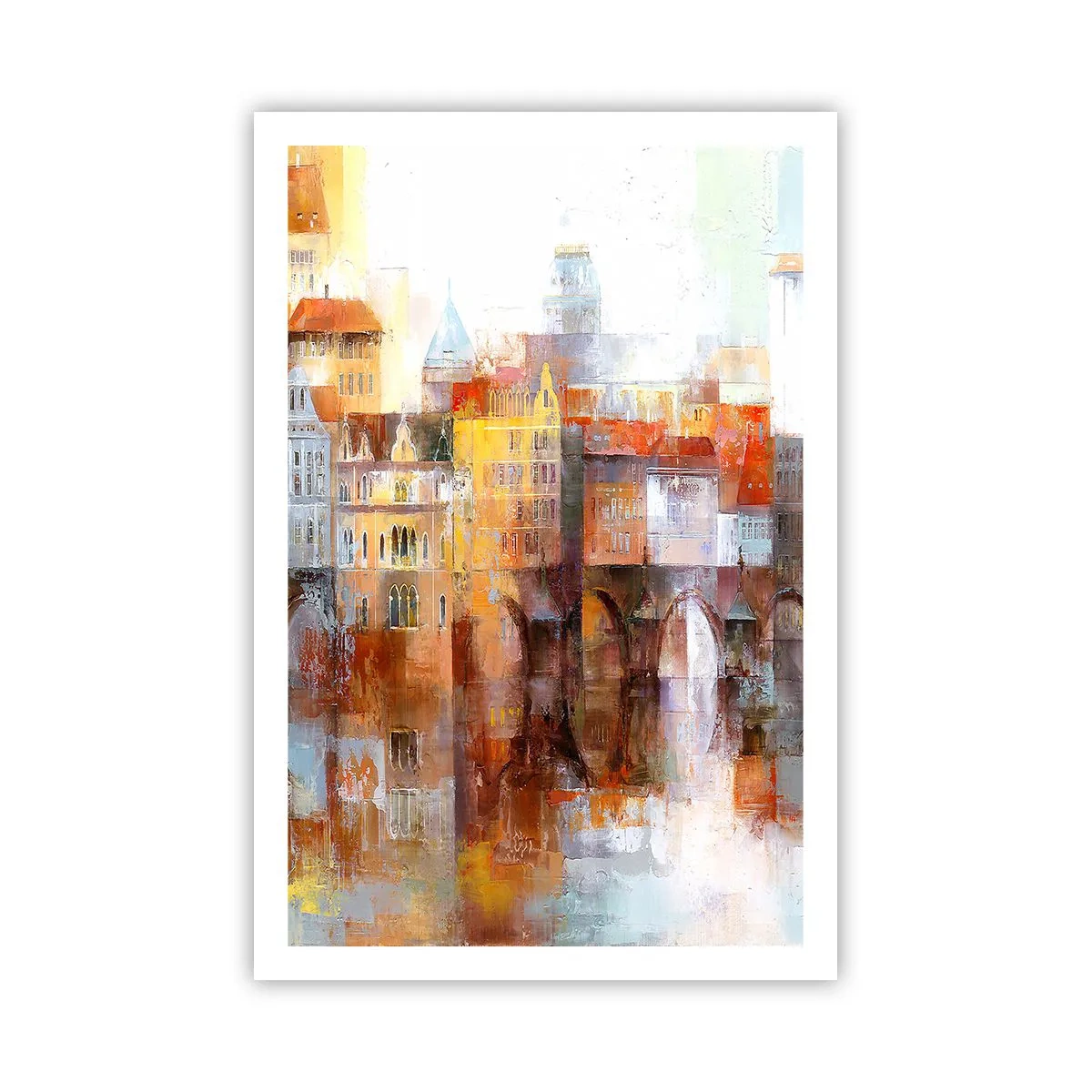 Poster - Ook onder de brug is het mooi - 61x91 cm