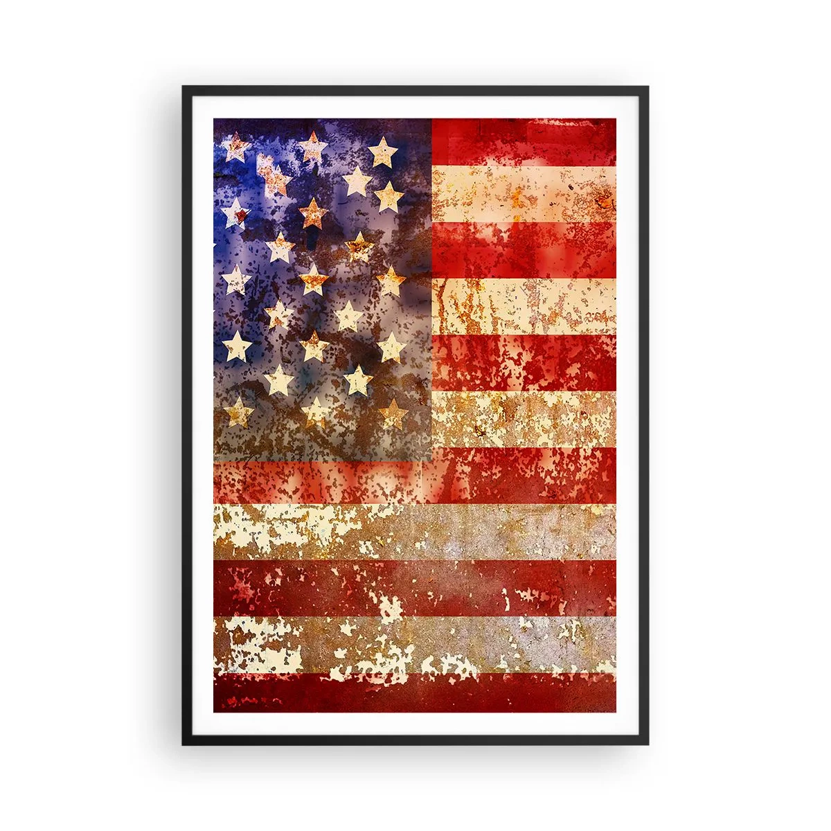 Poster in een zwarte lijst - Glorie vervaagt niet - 70x100 cm