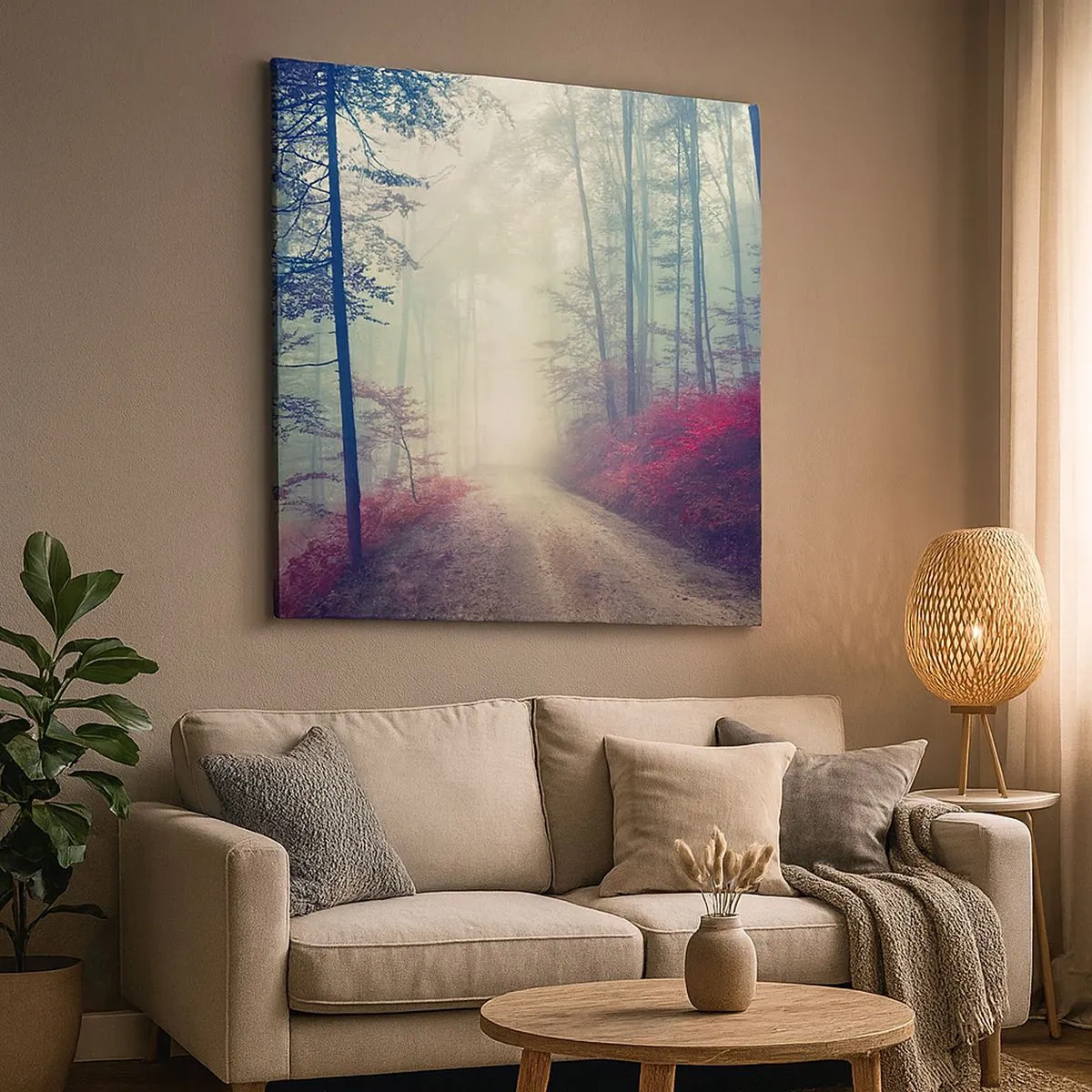 Schilderen op canvas - Hoe goed om op te staan als het ochtend wordt - 30x30 cm