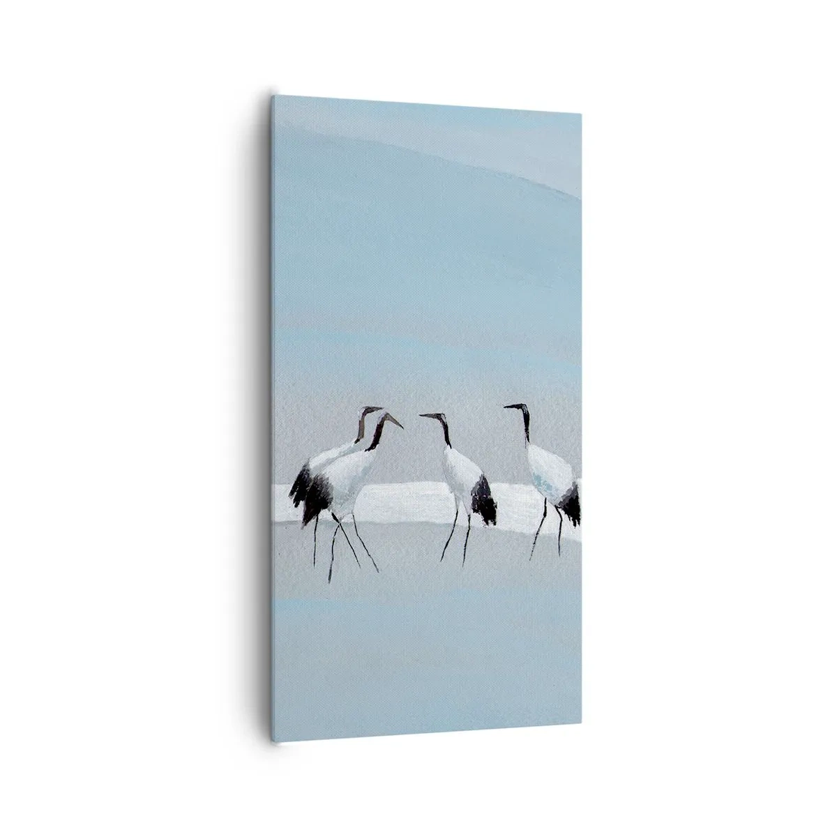 Schilderen op canvas - Na een warme dag - 65x120 cm