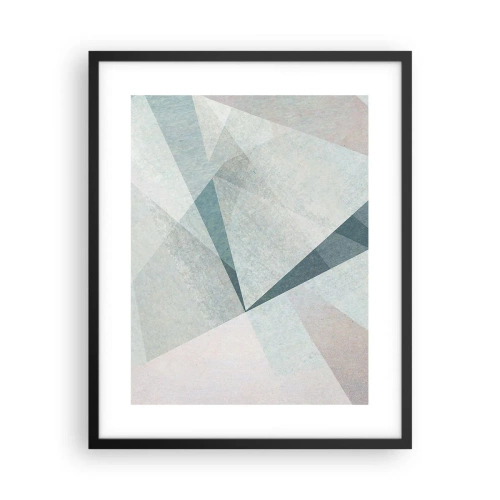 Poster in een zwarte lijst - Makkelijk maar dynamisch - 40x50 cm