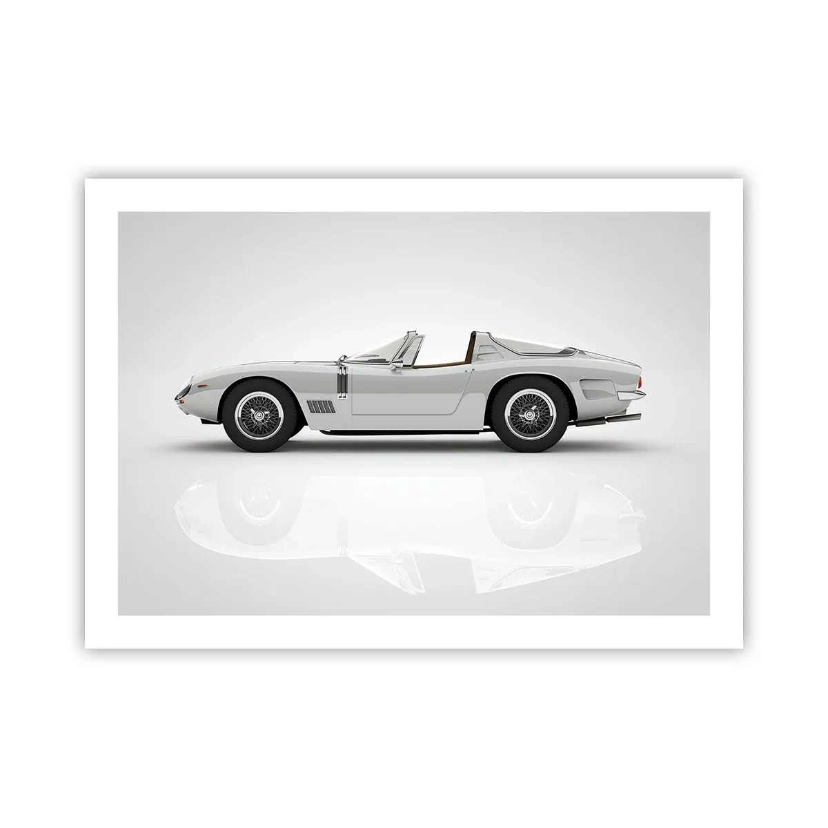 Poster - Belofte van plezier - 70x50 cm