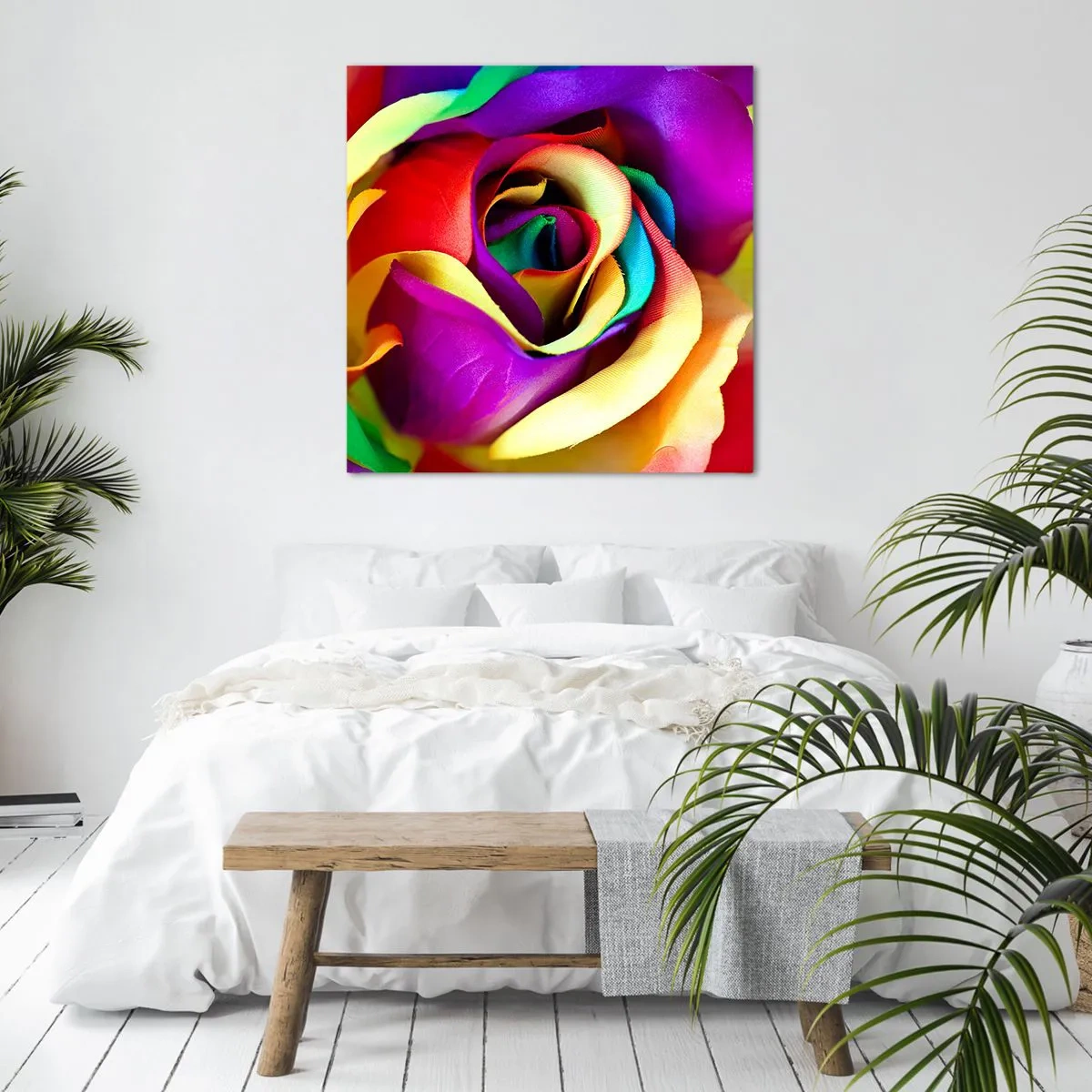 Schilderen op canvas - Het is onmogelijk - 50x50 cm