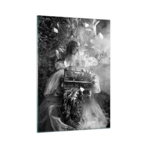 Schilderen op glas - Moeder zelf - Natuur - 50x70 cm