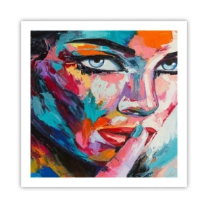 Poster - Ons eerste geheim - 60x60 cm