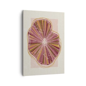 Schilderen op canvas - Stralende abstractie - 50x70 cm