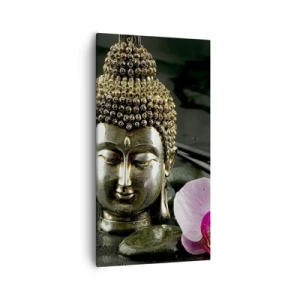 Schilderen op canvas - Harmonie van wijsheid en schoonheid - 55x100 cm