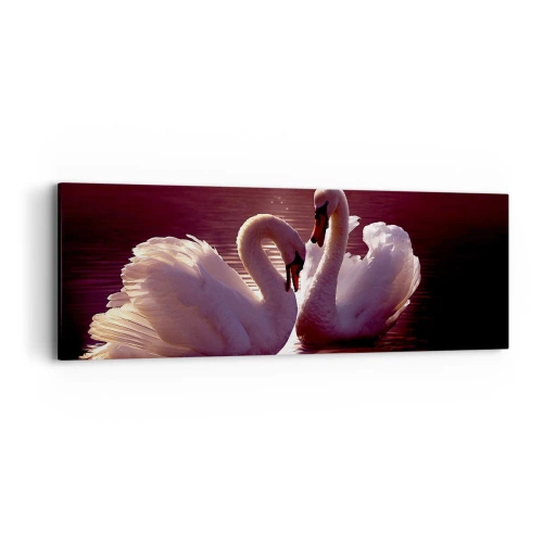 Schilderen op canvas - Tot de dood ons scheidt - 90x30 cm