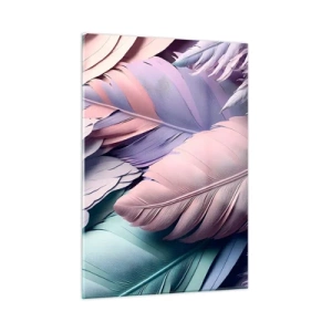 Schilderen op glas - Vogel chique - 50x70 cm