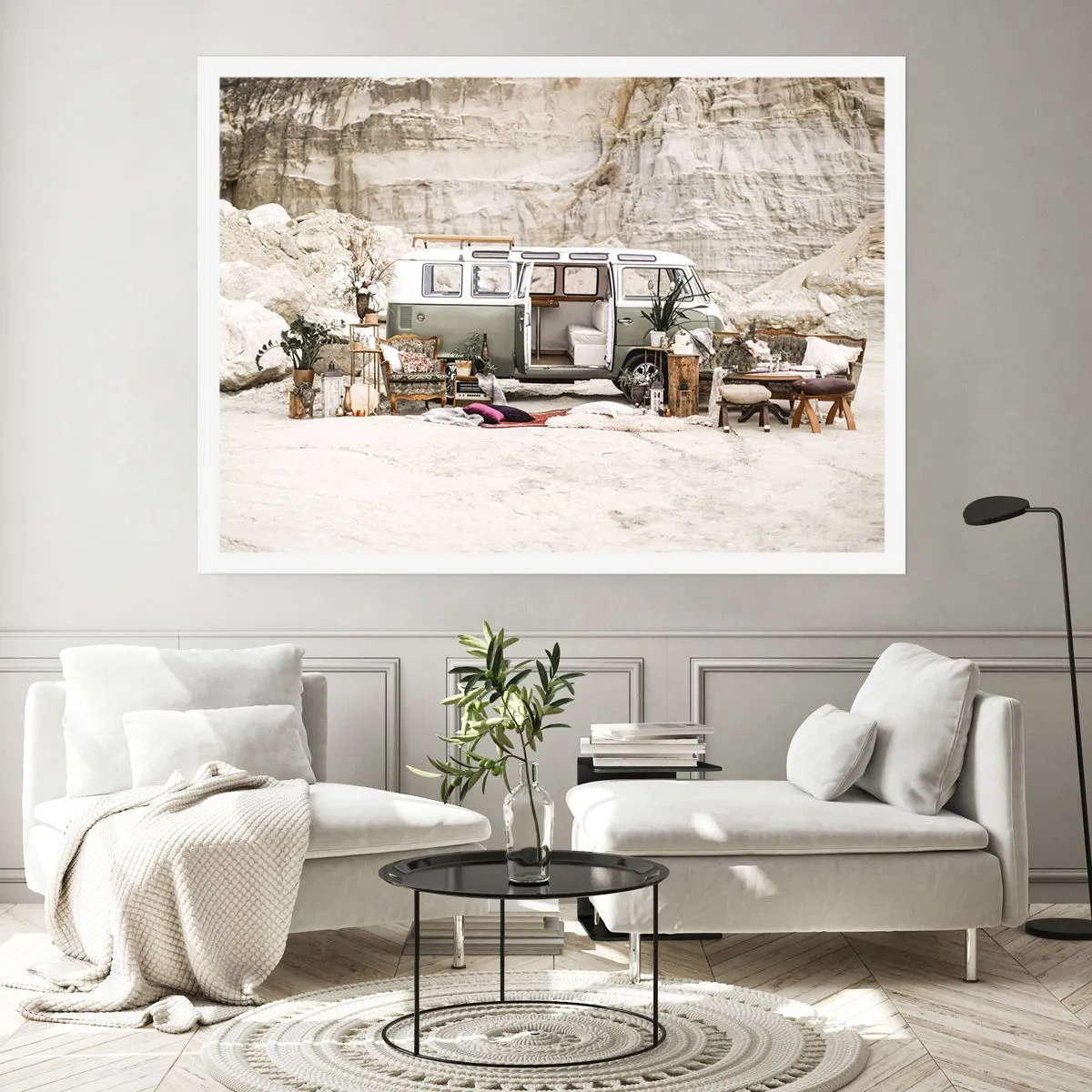 Poster - Er is de tijd om aan de reis te beginnen - 50x40 cm