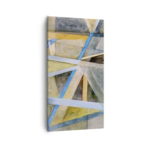 Schilderen op canvas - Recht of diagonaal? - 55x100 cm