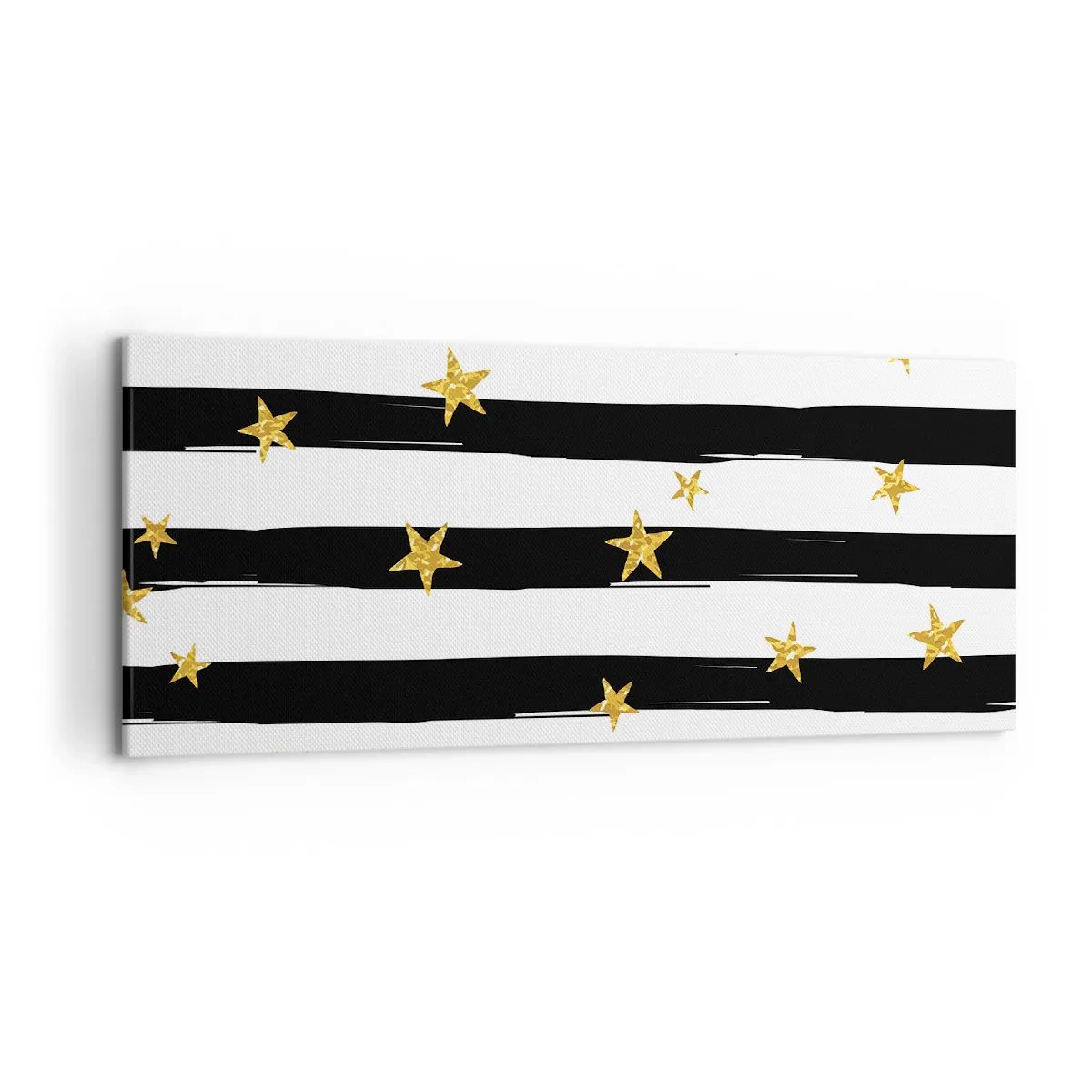 Schilderen op canvas - We zijn allemaal geboren onder een gelukkige ster - 120x50 cm