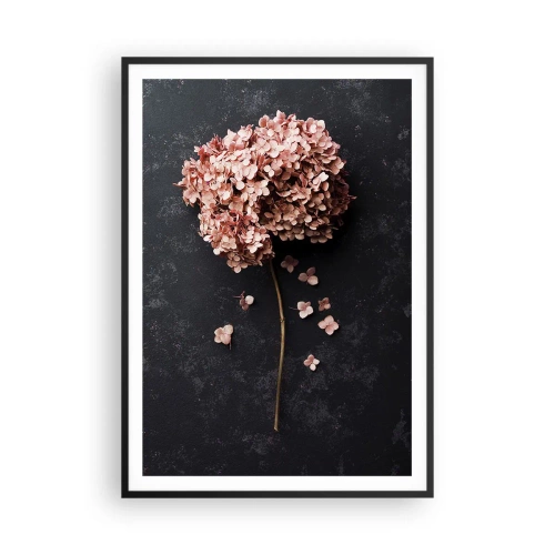 Poster in een zwarte lijst - Een echt romantisch teken - 70x100 cm