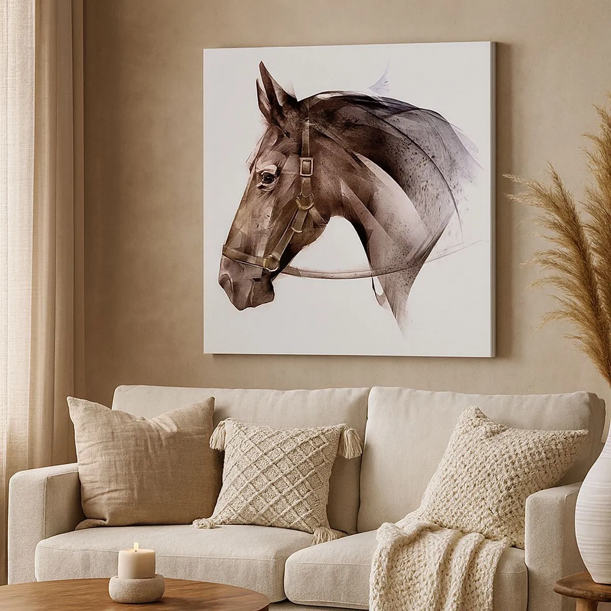 Schilderen op canvas - Wat een charme - 30x30 cm