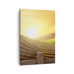 Schilderen op canvas - Een boerderij als uit een sprookje - 70x100 cm