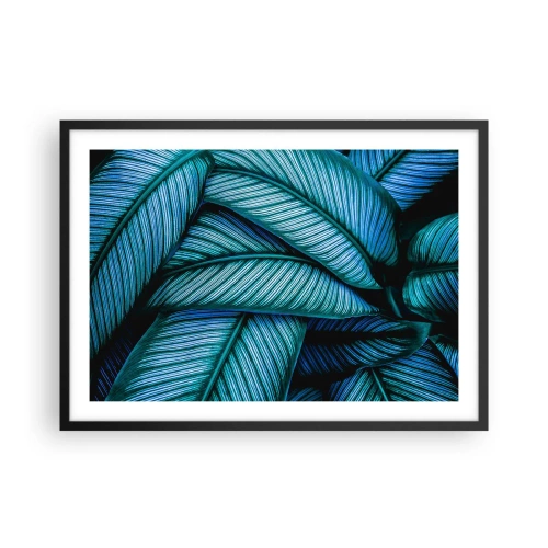 Poster in een zwarte lijst - Levens lijnen - 70x50 cm