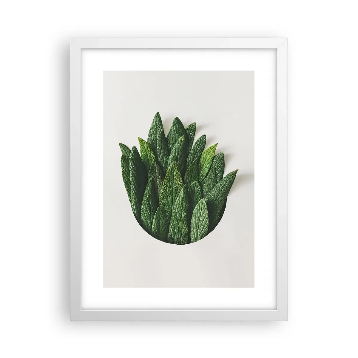 Poster in een witte lijst - Ongebreidelde nieuwsgierigheid - 30x40 cm