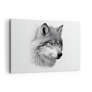 Schilderen op canvas - Alfa – zonder twijfel - 120x80 cm