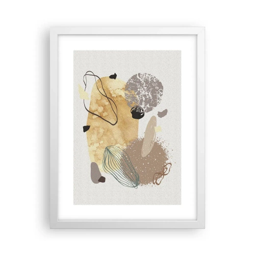 Poster in een witte lijst - Toegepaste plumcologie - 30x40 cm