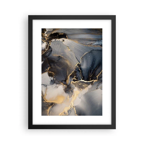 Poster in een zwarte lijst - Stenen leven - 30x40 cm