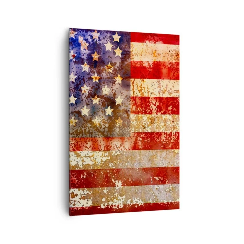 Schilderen op canvas - Glorie vervaagt niet - 80x120 cm