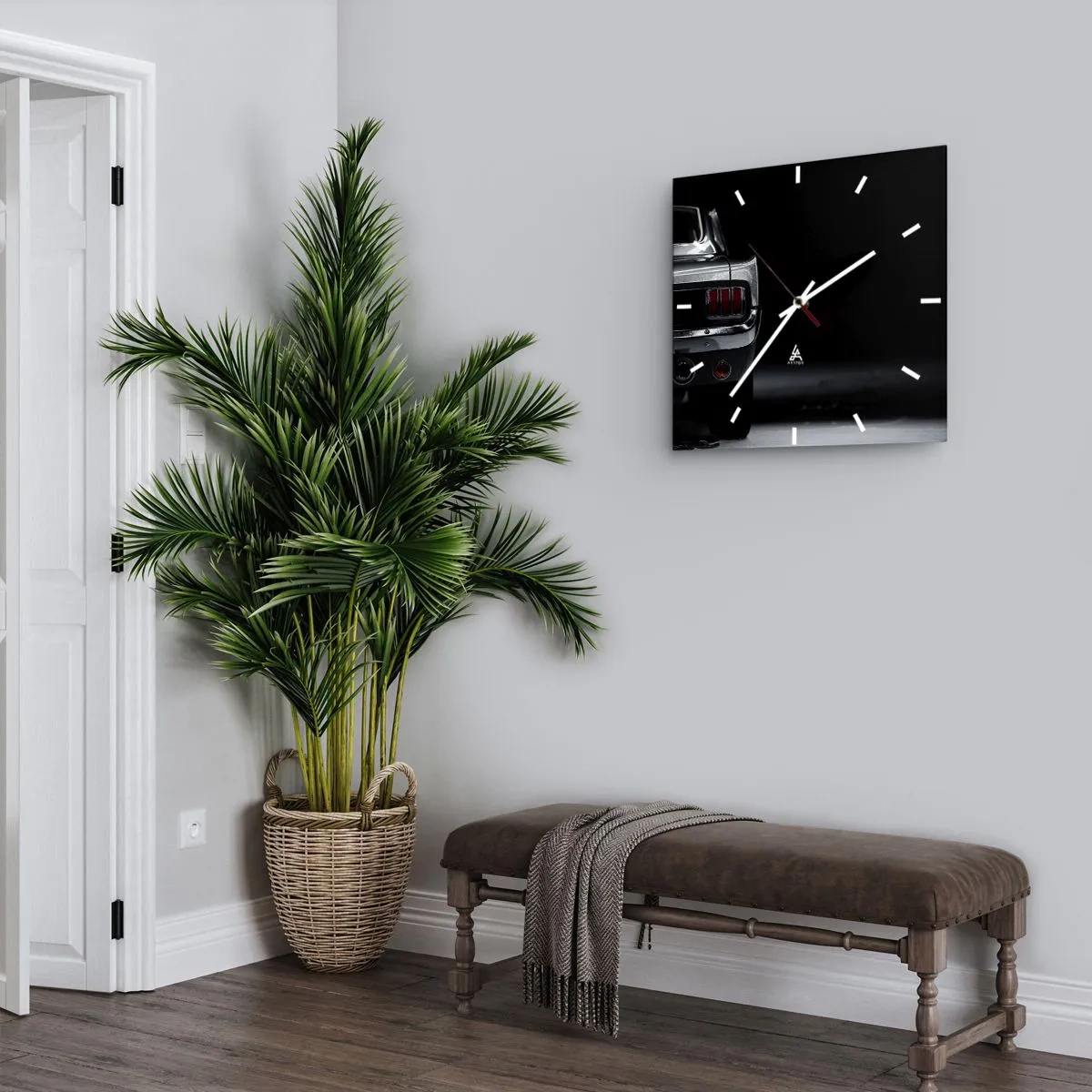 Wandklok - Klok - De charme van de klassieker - 40x40 cm