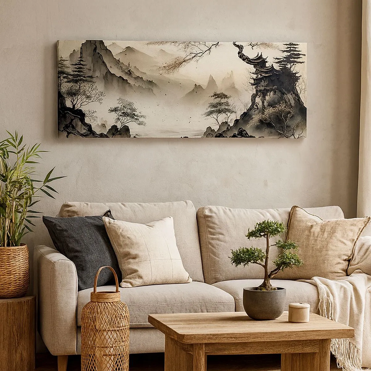 Schilderen op canvas - De unieke charme van het Oosten - 100x40 cm
