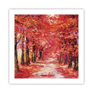 Poster - Herfst impressie - 50x50 cm