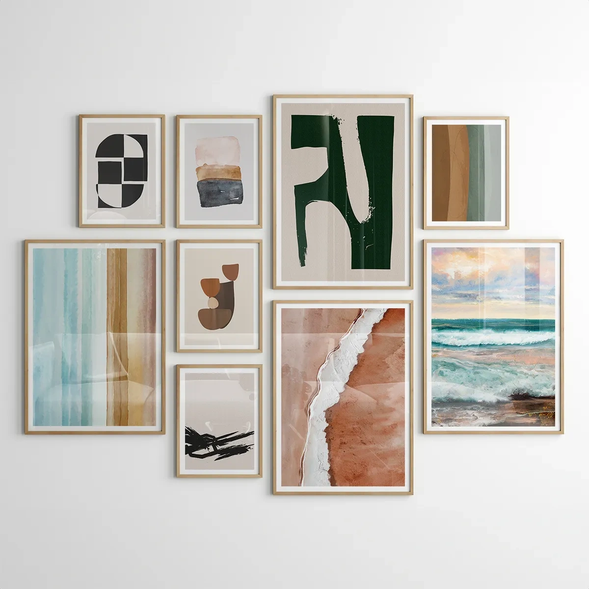 Calm waves - Inspiratie voor aan de muur