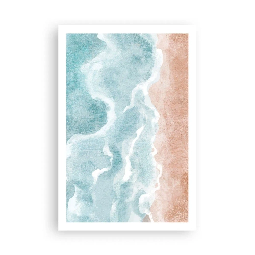 Poster - Wolkenabstractie - 61x91 cm