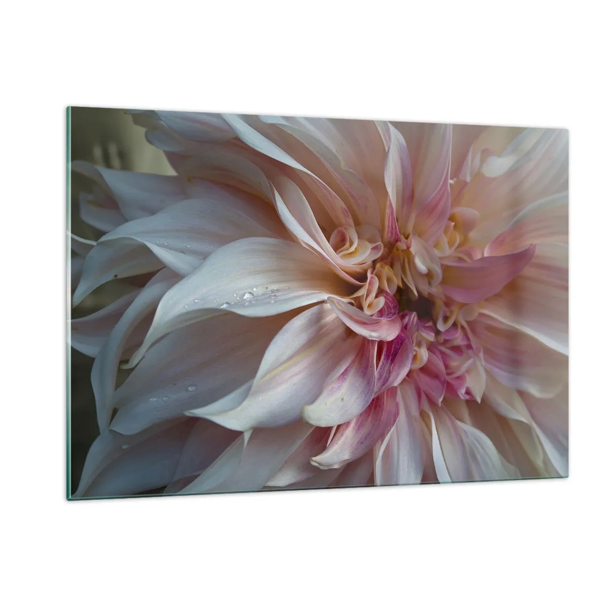 Schilderen op glas - Bloeiende frisheid - 120x80 cm