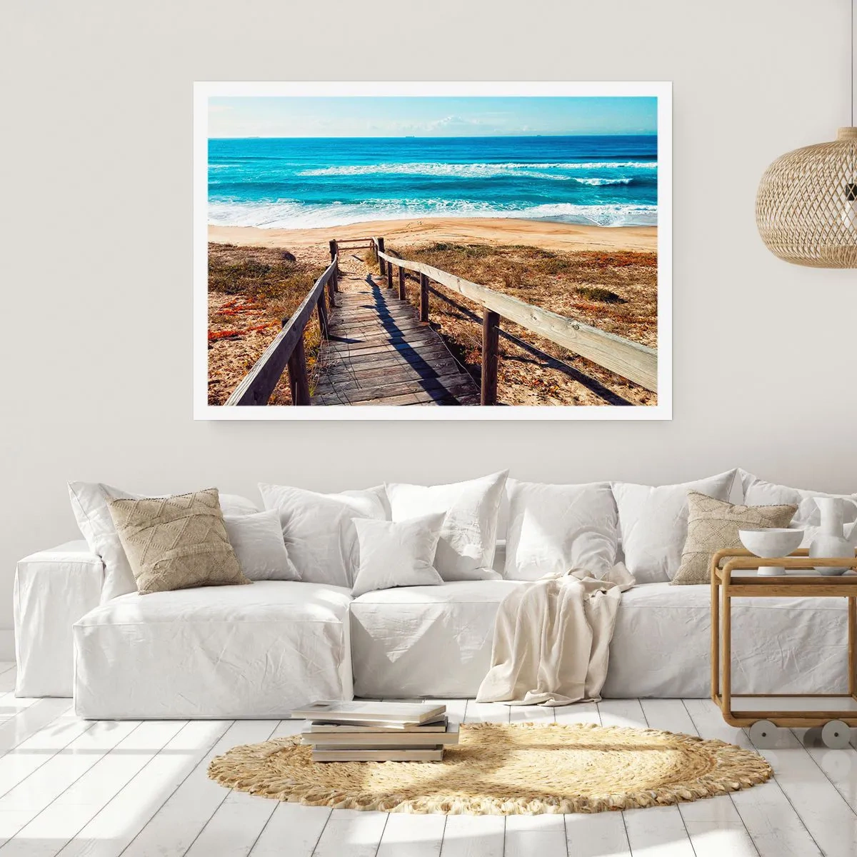 Poster - Loop maar! - 100x70 cm