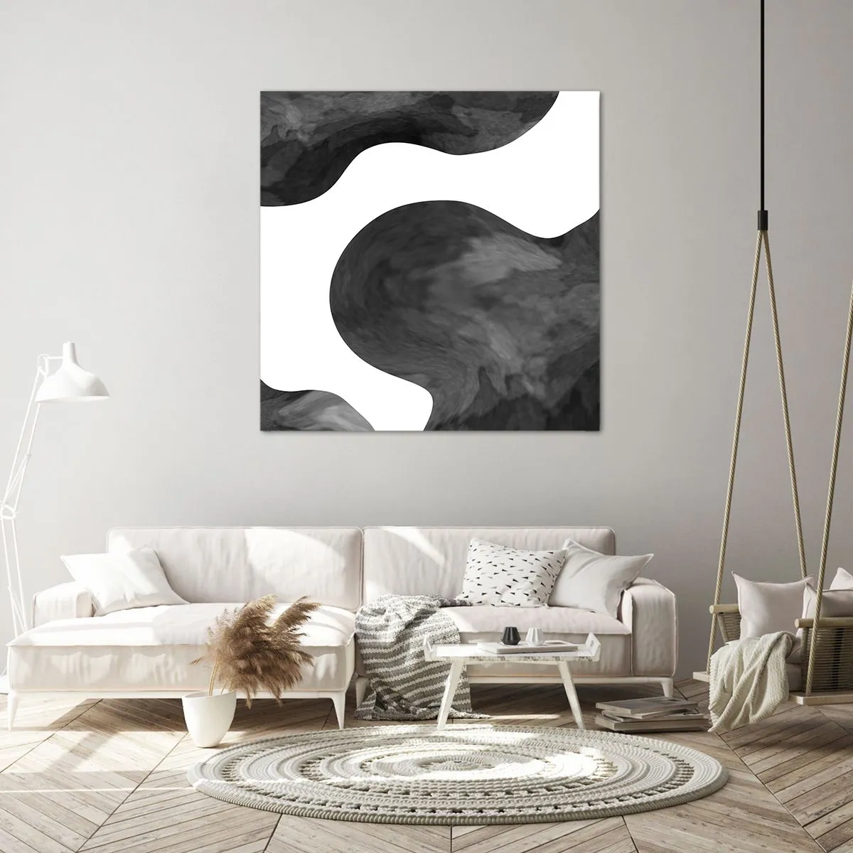 Schilderen op canvas - Melkweg - 60x60 cm