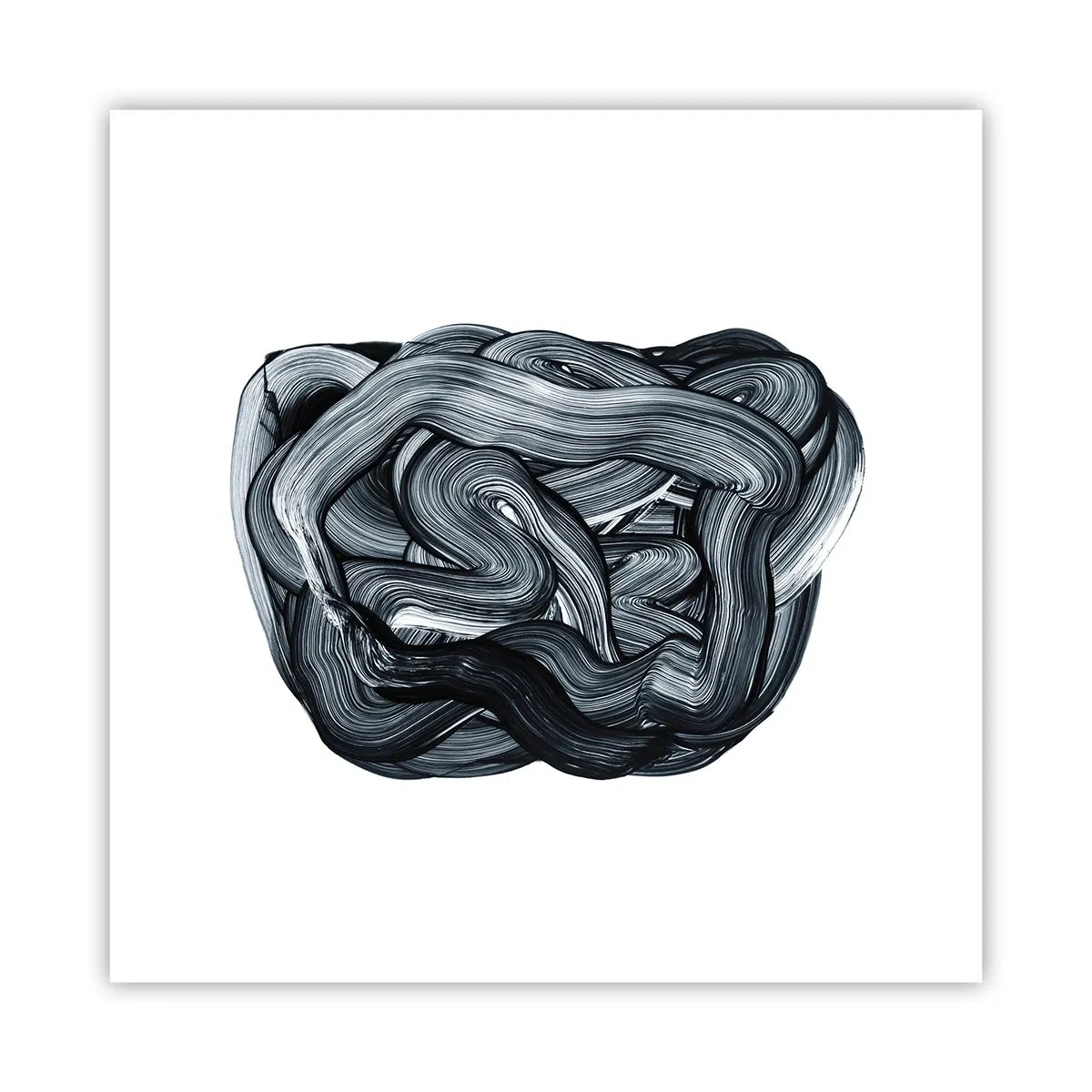 Poster - Het is niet zo eenvoudig - 30x30 cm