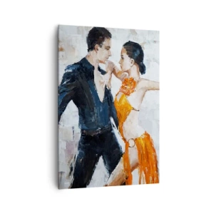 Schilderen op canvas - Dirty dancing - 70x100 cm