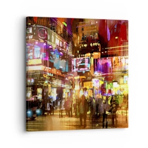 Schilderen op canvas - In een zee van licht - 30x30 cm